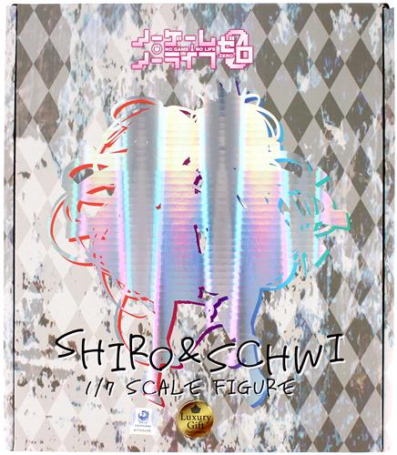 【未開封】ノーゲーム・ノーライフ ゼロ 白&シュヴィ 【GOODSMILE ONLINE SHOP/Amazon/あみあみ限定】 【フィギュア】[ファット･カンパニー]
