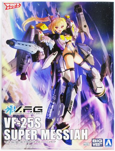 V.F.G. マクロスF VF-25S スーパーメサイア [青島文化教材社]