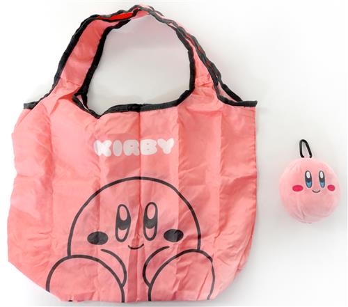 星のカービィ ぬいぐるみポーチ付きエコバッグ にっこりver.
