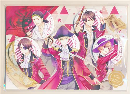 買取価格 400円 ミュージカル スタミュ スピンオフ Team柊 単独レビュー公演 Caribbean Groove スタミュ 氷堂れん描き下ろし缶バッジセット Team柊 グッズ 缶バッジ ラバーストラップ キーホルダー類 芸能 なっとく買取のらしんばんオンライン アニメグッズ