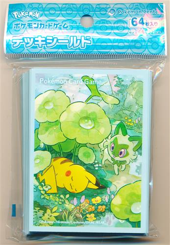 【未開封】ポケットモンスター ポケモンカードゲーム デッキシールド ピカチュウ&ニャオハ