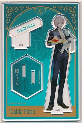 【未開封】にじさんじ VΔLZ×and GALLERY Collaboration Cafe(バトラーテーマ) 等身イラストアクリルスタンド 甲斐田晴