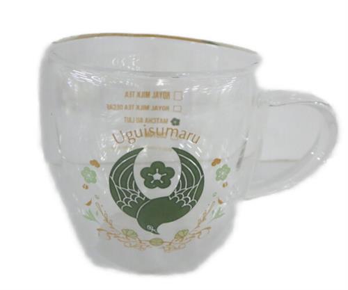 刀剣乱舞×日東紅茶 ダブルウォールグラス 鶯丸