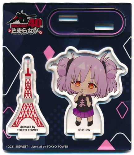 マクロス×RED° TOKYO TOWER マクロス40周年がとまらない トレーディングアクリルスタンド 闇マキナ(マクロスΔ)