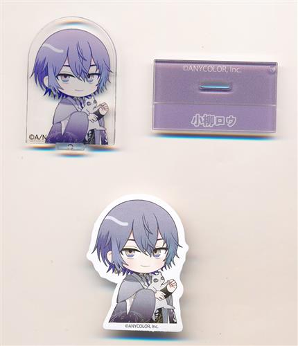 にじさんじ チョコエッグプラス アクリルスタンド+ダイカットシール 小柳ロウ