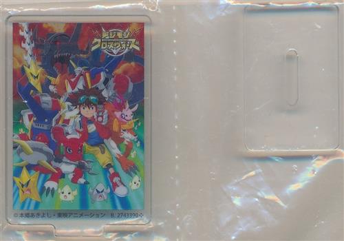 デジモン TVアニメシリーズ ポスターアクリルスタンド デジモンクロスウォーズ