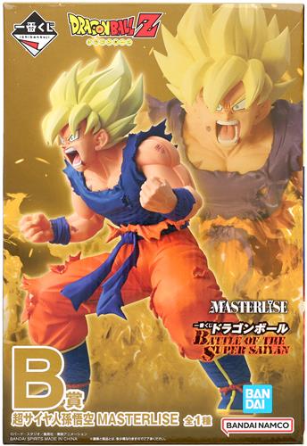 【未開封】一番くじ ドラゴンボール BATTLE OF THE SUPER SAIYAN B賞 超サイヤ人孫悟空 MASTERLISE