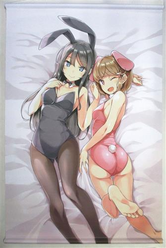 青春ブタ野郎 シリーズ B2ダブルスェードタペストリー バニー麻衣先輩&朋絵 桜島麻衣&古賀朋絵 [溝口ケージ][NtyPe]