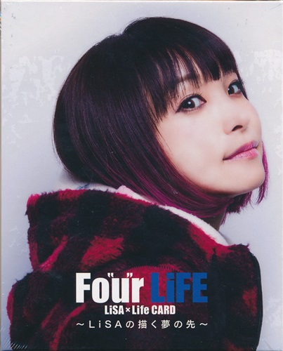 Fo""u""r LiFE LiSA×LIFE CARD ～LiSAの描く夢の先～ [LiSA]【ブルーレイ】