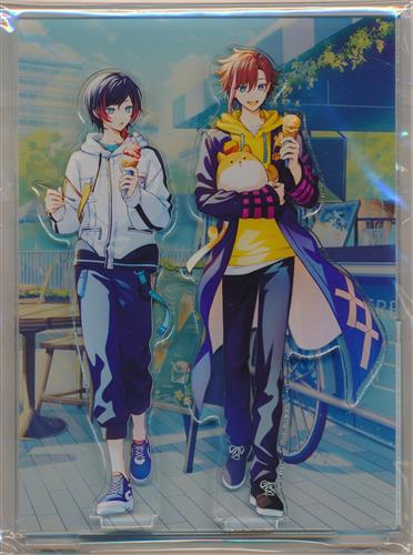 Crazy Raccoon SOFT ICE CREAM DAY DIORAMA ACRYLIC STAND きなこ&うるか