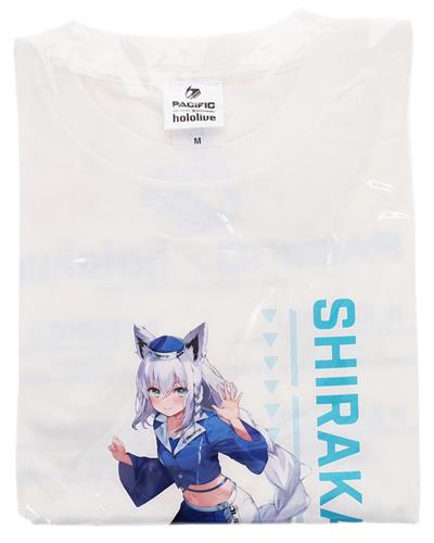 ホロライブ×PACIFIC RACING TEAM コラボTシャツ 白上フブキ (Mサイズ)