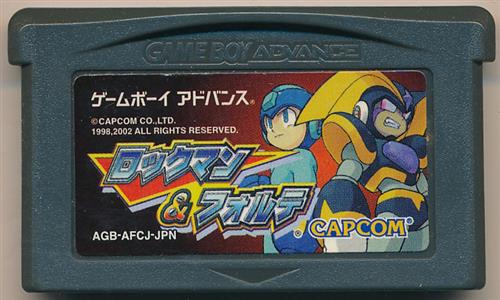 ロックマン&フォルテ (GBA版)(箱説なし) 【ゲームボーイアドバンス】