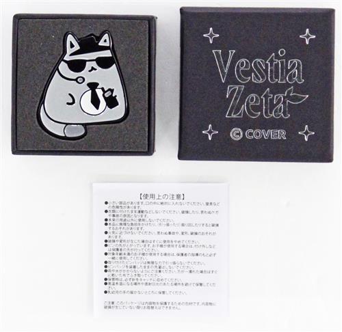 ホロライブインドネシア 誕生日記念2024 Zecretary's Pin Me Down ピンバッジ ベスティア・ゼータ