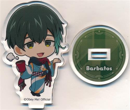 Obey Me!×mixx garden カードぷちコレクション トレーディングミニキャラアクリルスタンド バルバトス