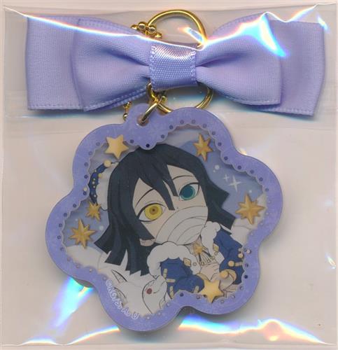 鬼滅の刃×ufotable Cafe/マチ★アソビCAFE DINING クリスマスイベント2024 ランダムオーナメントチャームA 伊黒小芭内
