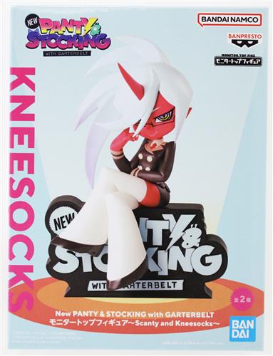 【未開封】New PANTY & STOCKING with GARTERBELT モニタートップフィギュア～Scanty and Kneesocks～ ニーソックス
