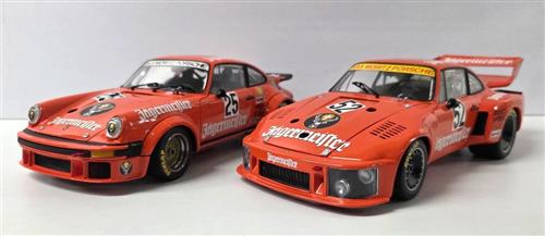 1/18 レーシングレジェンズ イェーガーマイスター ギフトセット ポルシェ 934/935 1976 2台セット 限定版 [Exoto]