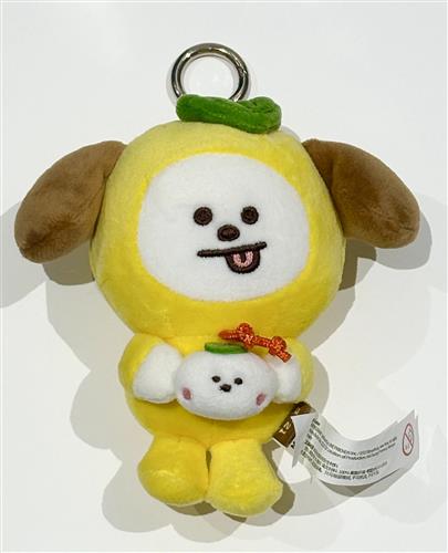 BT21 BABY CHEWY CHEWY CHIMMY シリーズ もちもちぬいぐるみキーリング CHIMMY