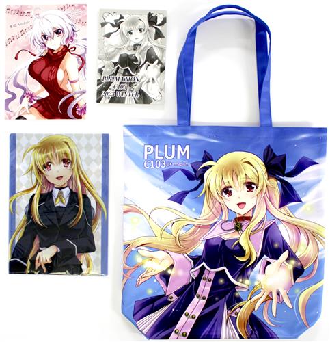 冬コミセット(楽唱.Amabile+PLUMATION C103 2023 WINTER+A4クリアファイルセット+フルグラトートバッグ) 【魔法少女リリカルなのは シリーズ】[かん奈][PLUM]