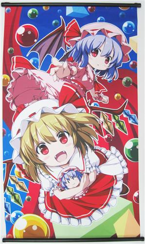 東方Project オモチャのヤカタ タペストリー レミリア・スカーレット&フランドール・スカーレット