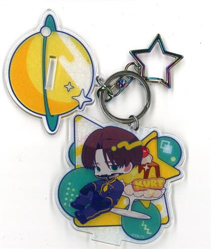 銀河特急 ミルキー☆サブウェイ Sweets Staiton Cafe トレーディングアクリルスタンドキーホルダー カート(カート・クレイマー)