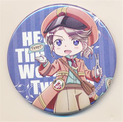 ヘタリア The World Twinkle×KIDDY LAND 缶バッジ フランス 【ヘタリア The World Twinkle×KIDDY LAND】