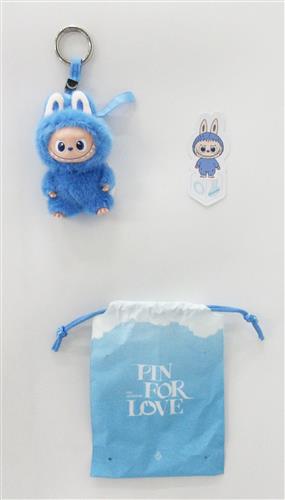 POPMART THE MONSTERS PIN FOR LOVE シリーズ ぬいぐるみペンダント(N-Z) LABUBU O