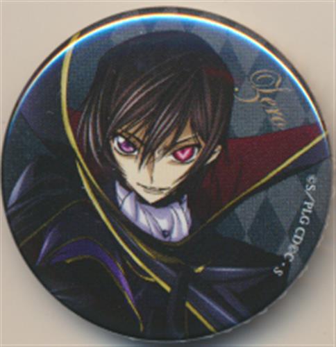 コードギアス 反逆のルルーシュ 缶バッチ(缶バッジ) コレクション ゼロ(ルルーシュ・ランペルージ)