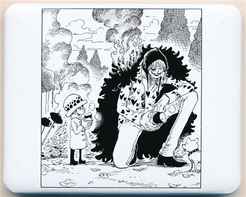 ONE PIECE キャラバッジコレクション(缶バッジ) ～メモリーピース～ 回想録の一片 "望" コラソン(ドンキホーテ・ロシナンテ)&トラファルガー・ロー