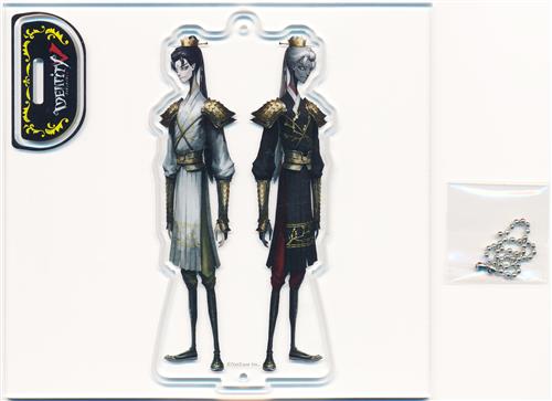 Identity V 第五人格 トレーディングアクリルスタンドキーホルダー 設定画 UR Vol.1 HUNTER 白黒無常(謝必安/范無咎)