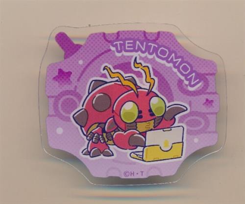 デジモンアドベンチャー トレーディングアクリルバッジ テントモン