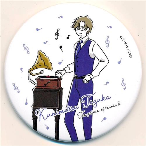 運試し! 新テニスの王子様 缶バッジ 手塚国光 A シンテニスノオウジサマカンバッジ