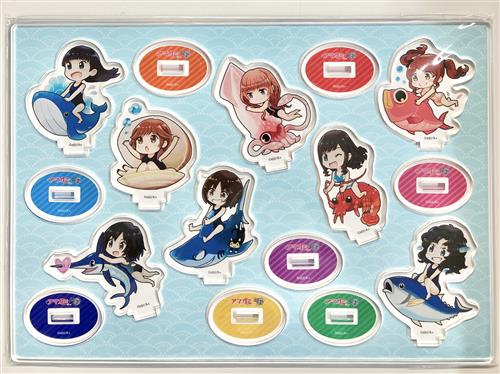 【未開封】アマガミSS 15周年記念前夜祭 アマガミSSシリーズ スペシャルトークショー in 銚子 2025 水揚げ魚 ミニキャラ アクリルスタンドセット