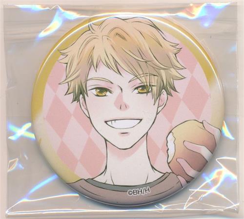 桜蘭高校ホスト部 コラボレーションカフェ トレーディング缶バッジ 常陸院光