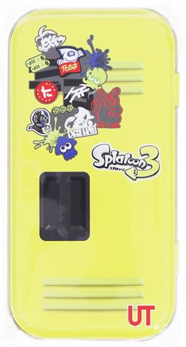 スプラトゥーン 3×ユニクロ UT ステッカー入り缶ケース イエロー