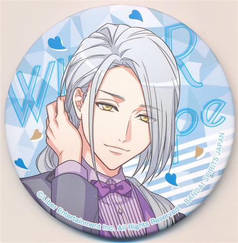 一番くじ A3! ～Beautiful Seasons～ J賞 秋冬組 缶バッジ 雪白東