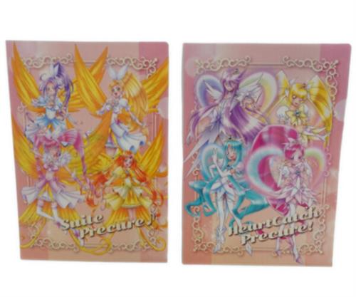 ハートキャッチプリキュア!/スイートプリキュア♪ 全プリキュア展 ~20th Anniversary Memories~ A4クリアファイルセット C (2枚セット)