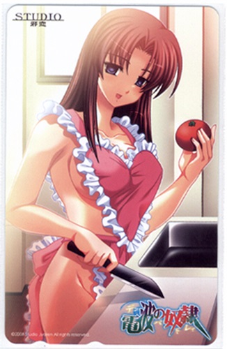 電波の奴隷 【メディオ!・遊コン特典】 【テレホンカード】