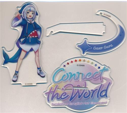 【未開封】ホロライブ hololive English 1st Concert - Connect the World - Acrylic Stand がうる・ぐら