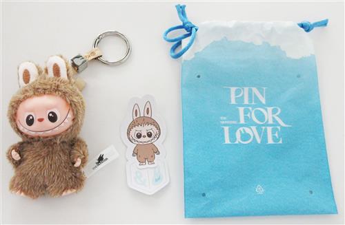 POPMART THE MONSTERS PIN FOR LOVE シリーズ ぬいぐるみペンダント(N-Z) LABUBU &