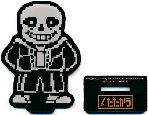 UNDERTALE スタンド付きアクリルプレート サンズ