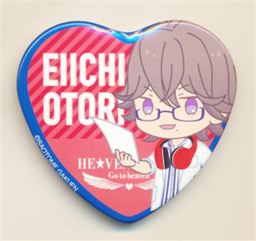 うたの☆プリンスさまっ♪ HE★VENS RADIO トレーディングハート型缶バッジ 鳳瑛一 B
