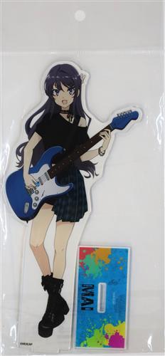 青春ブタ野郎 シリーズ 描き下ろし ギター演奏ver. 特大アクリルスタンド 桜島麻衣