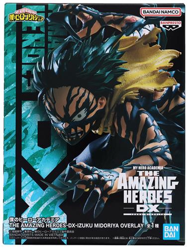 【未開封】僕のヒーローアカデミア THE AMAZING HEROES-DX-IZUKU MIDORIYA OVERLAY