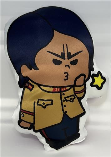 ゴールデンカムイ×SWIMMER POP UP SHOP ダイカットクッション 鯉登音之進