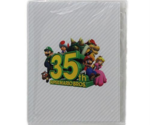 【未開封】スーパーマリオブラザーズ 35周年 Nintendo TOKYO クリアファイル6ポケット 集合(SUPER MARIO BROS. 35th)