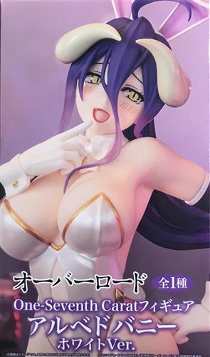 【未開封】オーバーロード One-Seventh Caratフィギュア アルベド バニー ホワイトVer.