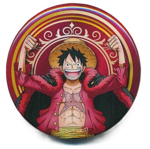 ONE PIECE 缶バッジ モンキー・D・ルフィ 【麦わらストア 東京ワンピースタワー店限定】