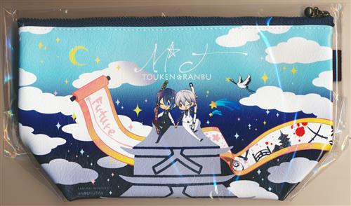 刀剣乱舞 ポーチ 三日月宗近&鶴丸国永 [キツヲ][双巣隊]