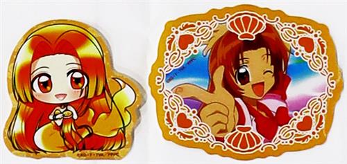 キャラ福くじ マーメイドメロディー ぴちぴちピッチ Makeup E賞 ランダムステッカー2枚セット 星羅